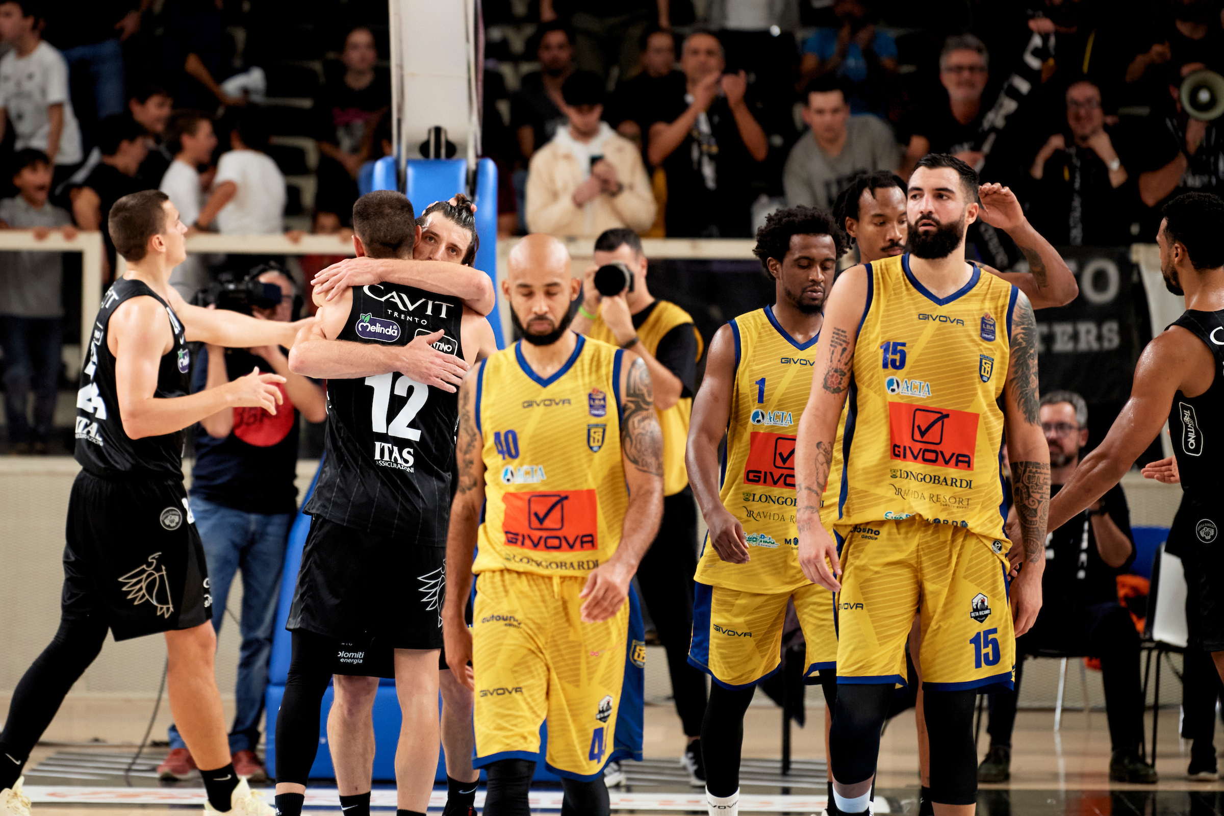 LBA Seria A, Quinta Giornata, Dolomiti Energia Trentino - Givova Scafati Basket